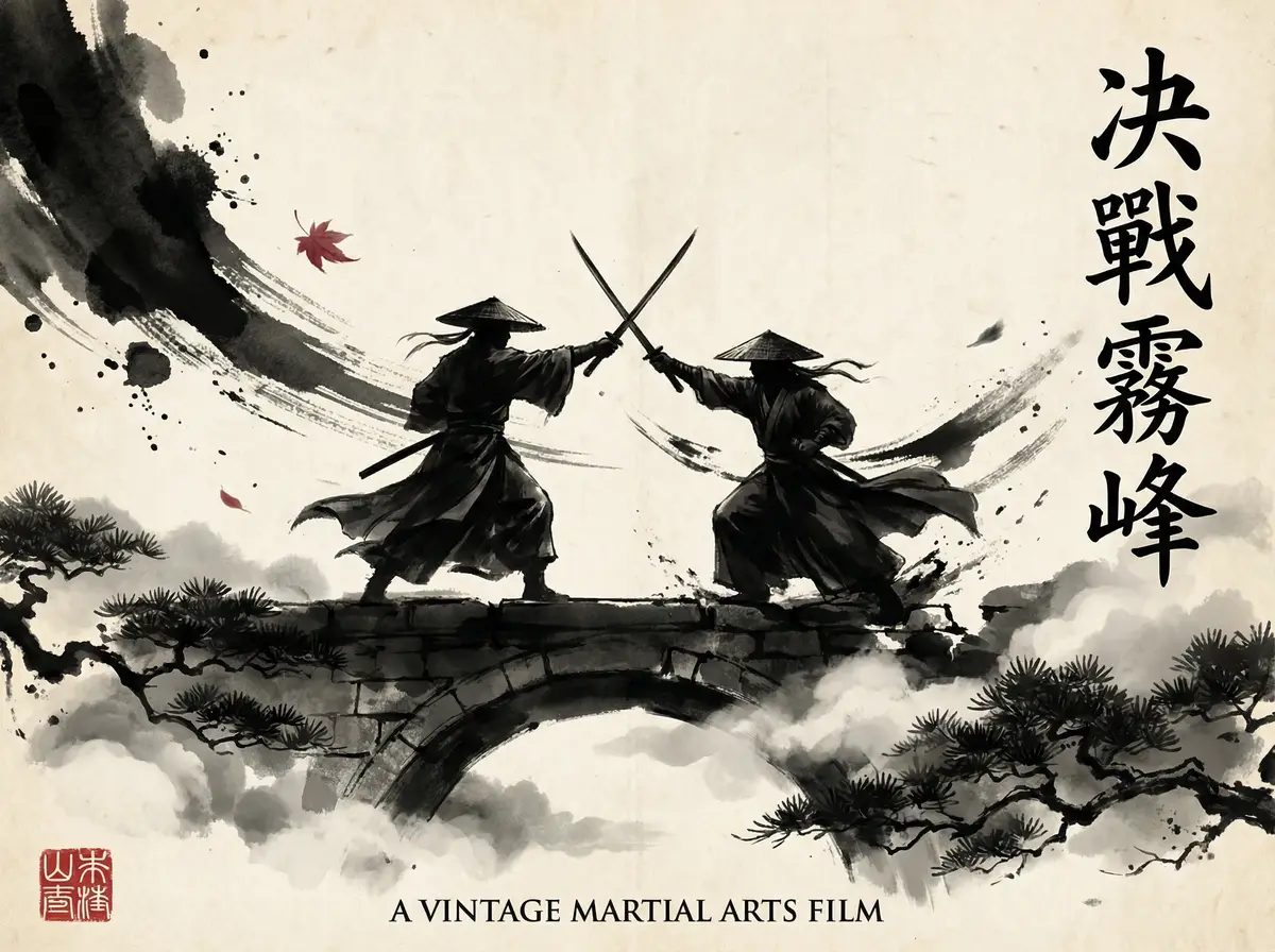 功夫电影海报：决战雾峰 - 四虎tv